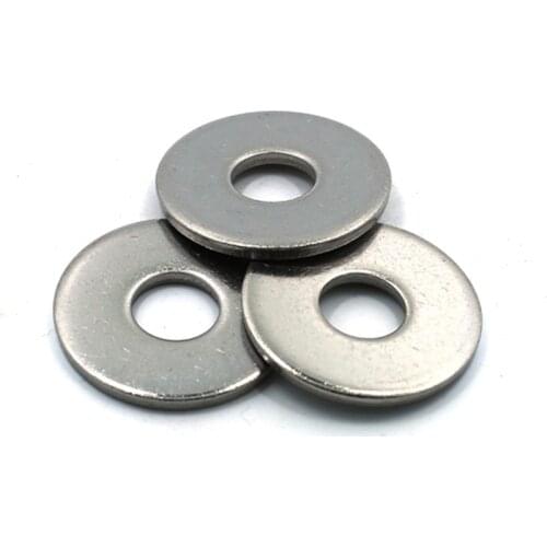 100pcs 3D printer accessories 201 stainless steel, plain gaskets, plain washers M3*10*0.8