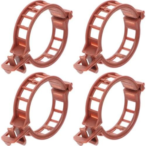 100pcs Garden Clip Set Greenhouse Tomato Stem Support Clips Plastic Plant Clip Plant Clamp Growth Clamp Tomato Clip