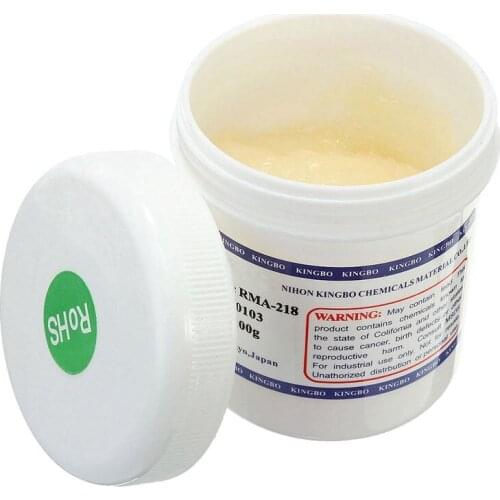 Promotion! 1Pc BGA RMA-218 Solder Soldering Paste Oil Reballing Repair Flux Paste 100g New