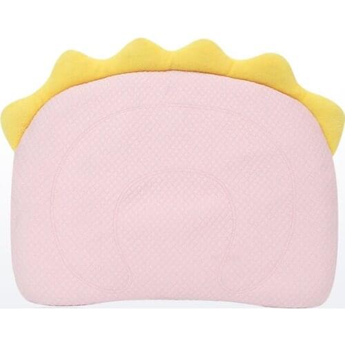 Baby Memory foam material cotton surface comfortable infant shapable flat sleeping infant pillow on sale b-bpt0005