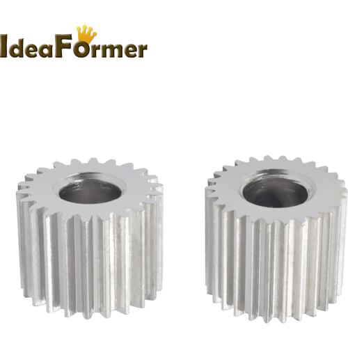 3D Printer Titan Extruder Feeder Gear 22/26 Tooth Bore 5mm OD11/12mm Extrusion Wheel For Titan Extruder Feeder Device Parts