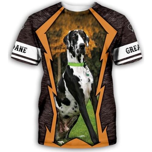 Greane 3D All Over Printed t shirts women men Summer Funny Dog Tees Short Sleeve T-shirts Cosplay Costumes 01