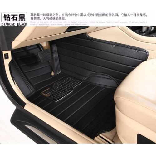 No Odor Waterproof XPE Non Slip Full Surround Car Floor Mats+trunk Mats for VW CC T5 Sharon Dodge Caliber FIAT