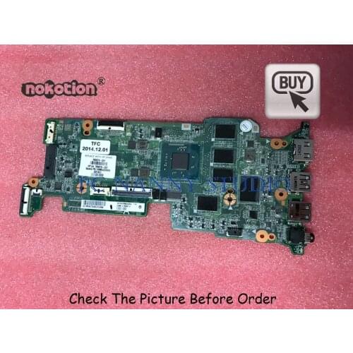PCNANNY 783074-001 DA0Y07MBAF1 FOR HP Chromebook 11 G4 laptop Mainboard Motherboard N2840 2.16Ghz 2GB RAM tested