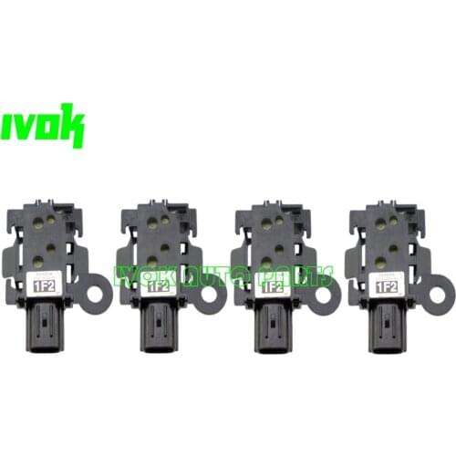 Set (4) PDC Parking Distance Control Aid Sensors For Lexus GS300 2006-2010 8934144150B2 89341-44150-B2 Premium Silver (1F2)