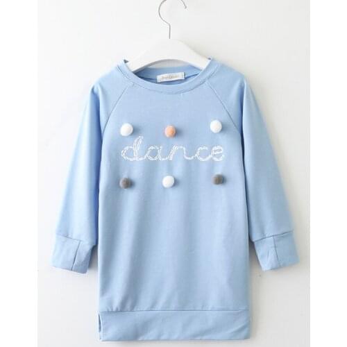 New arrival 2020 baby autumn winter dress for 2-7 years girlsbabe girls Tshirt dress new style dress long sleeve girl casual fit