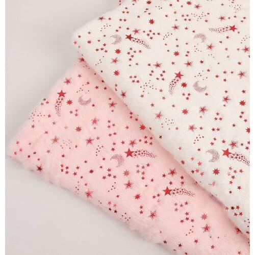 New product rabbit hair bronzing meteor imitation fur fabric floor cloth clothing shoe material luggage toy fabric