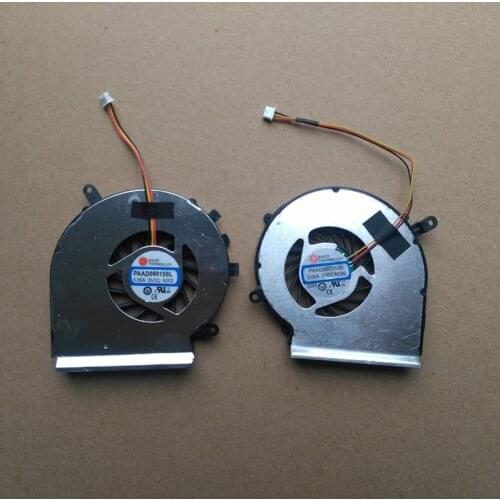 New CPU GPU Cooling Cooler Fan For MSI GE72 GE62 PE60 PE70 GL62 GL72 PAAD06015SL 3pin