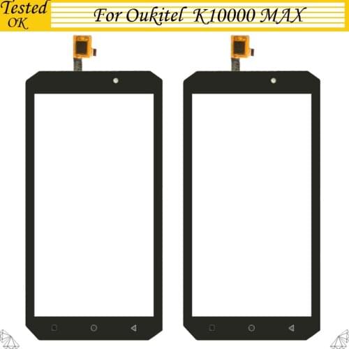Mobile Phone Touch Panel For Oukitel K10000 MAX Touch Screen Digitizer Front Glass Sensor For Oukitel K10000 MAX Touchscreen