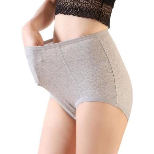 3Pcs/lot ropa interior femenina Underwears Women Panties Cotton High Waist Seamless abdomen Plus Size 6XL Womens Briefs