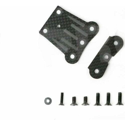 Carbon Fiber Front Steering Top Plate Fioor Slab Steering Mount For 1/10 TEKNORC Car Partscar KitProtection Remote Control