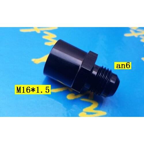 Female M16 P1.5 M16 * 1.5 M16*1.5 16*1.5 to 6an an6 an 6 male adaptor adapter Fitting