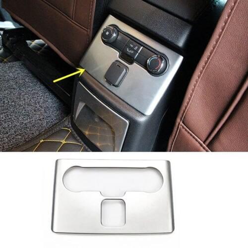 1Pcs Abs Armrest Box Control Decorative Panel For Ford Explorer 2016