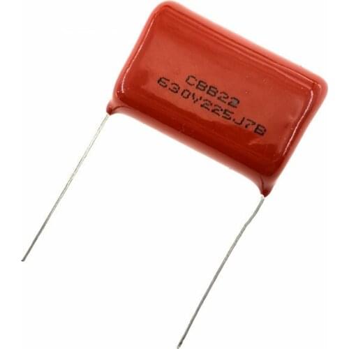 1pcs/lot Condensador CBB 630 V 225 K 2.2 UF Condensador 630V 225K 2.2uf