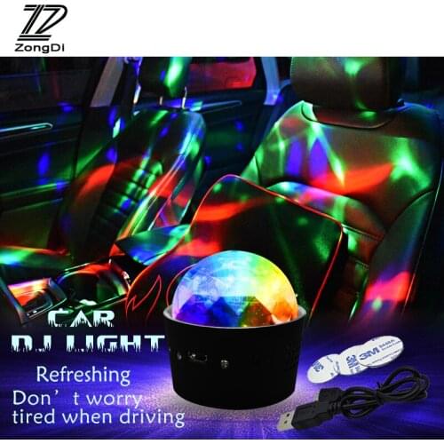 ZD Car LED Atmosphere lamp RGB DJ light For BMW F30 F10 E46 E39 E90 E60 X5 E53 F20 Mercedes Benz W204 W211 Audi A5 A6 C5 C6 A4