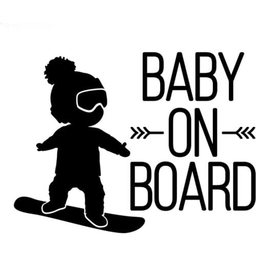 Baby on Board Car Sticker Automobiles Motorcycle Window Bumper Laptop Vinyl Decal PVC Decorative Goods Cover Scratch Waterproof