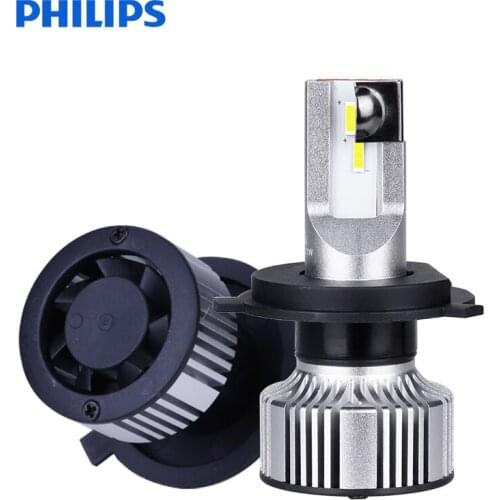 G2 LED Philips Ultinon Essential H4 LED Lamps led headlight Auto bulbs 6500K White H4 High low beam Fog Lamps Car bulbs (2 Pack)