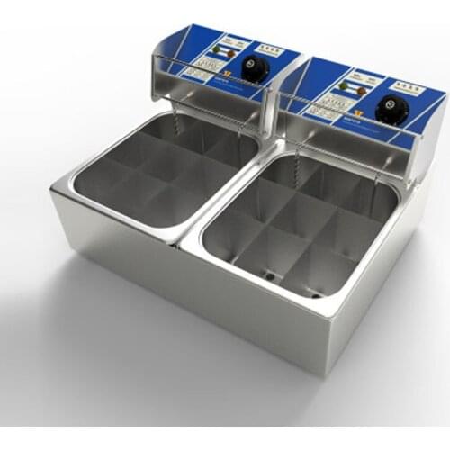 Commercial Noodle Cooking Machine East Cooking Machine Nine Grid Oden Cooking Machine Spicy Hot Pot Snacks Food Machinery