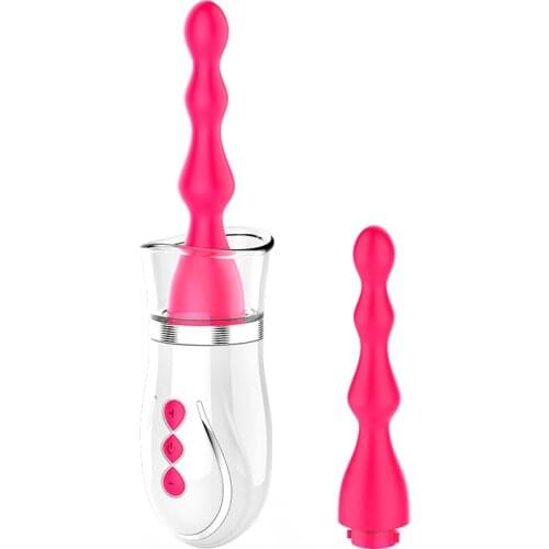 Multi-Frequency Anal Bead Sex Toy For Female Sucking Vibrator