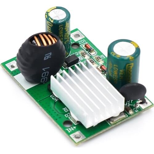 DC Voltage Reduction Power Supply Module 9-Ohm Wide Voltage Input to 5v12v High Current 3A
