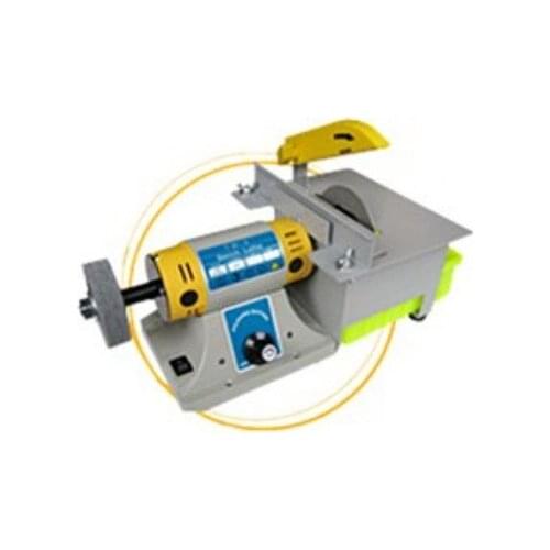 New 220V 350W Bench Table Saw Buffer Polisher Grinder Buffing Polishing Machine