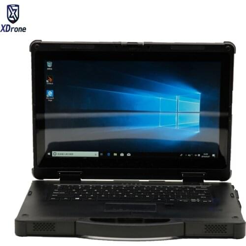 2019 KX14 Rugged Laptop Tablet PC Windows 7 10 Waterproof Desktop Computer Intel i5 8250U 14" 8G RAM 128GB SSD Fingreprint HDMI