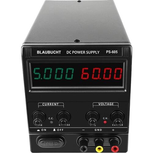 PS-605 60V 5A Digital Adjustable DC Power Supply laboratory power supply 4-bit display Voltage Regulator For iPhone Repair