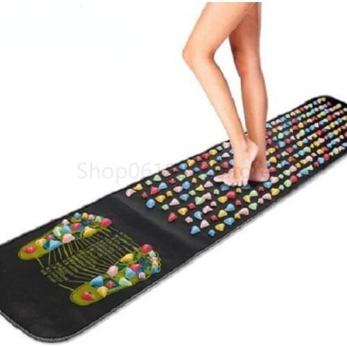 Health Care Reflexology Walk Stone Pain Relieve Mat Foot Massage Pad