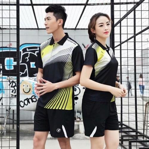 Badminton Shirts Men Sport Shirt Tennis Shirts Male Running Tennis Tshirt , Quick Dry Fitness Sports Training Tshirts Jogging
