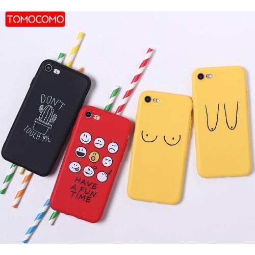Funny Experssion Cartoon Cactus Silicone Matte Soft Phone Case Fundas For iPhone 12 11 Pro 7Plus 7 6Plus 6S 8 8Plus X XS Max