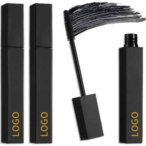 Thick Waterproof Black Mascara Private Brand Cosmetics Does Not Smudge Eye Makeup