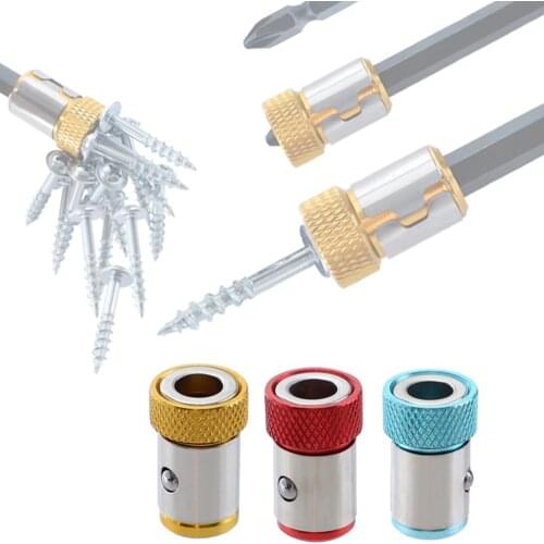 Universal Magnetic Ring Alloy Magnetic Ring Screwdriver Bits Anti-corrosion Strong Magnetizer Drill Bit Magnetic Ring