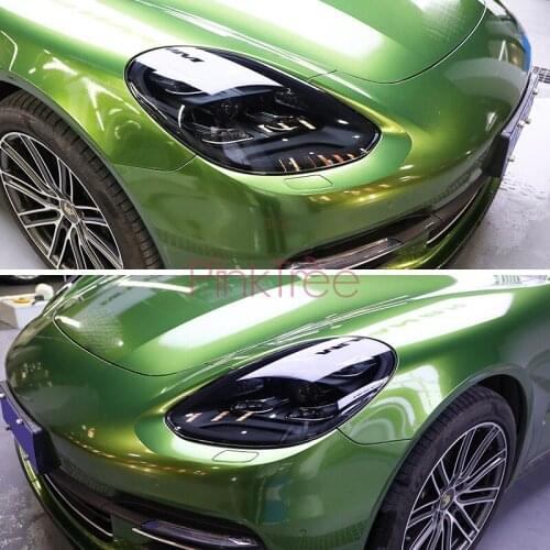 Black Headlight TPU Transparent Anti-scratch Protective Film For Porsche Macan 2014 2015 2016 2017 2018 2019 2020