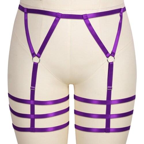 Womens Underwear Thigh Bands Bondage Plus Size Garter Belt Sexy Lingerie Goth Garter Harness Fashion Suspenders Stockings Belt