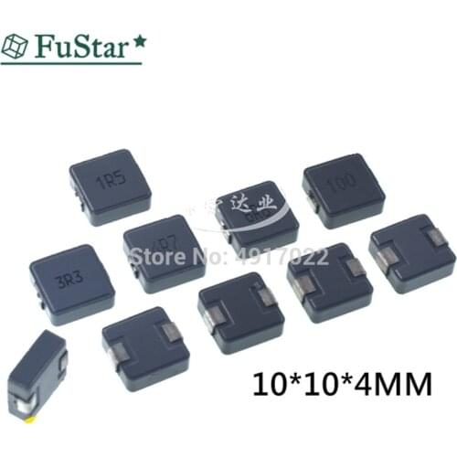 10pcs 1040 1.5UH/1R5 SMT Power Inductor Choke Coils (10*10*4) 101040 2.2UH 3.3UH 10UH 15UH 22UH 33UH 47UH 1R0 2R2 4R7 220 470