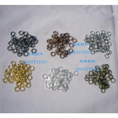 100pcs/lot jewlery findings and components,6 different plating,alloy connectors for bracelets