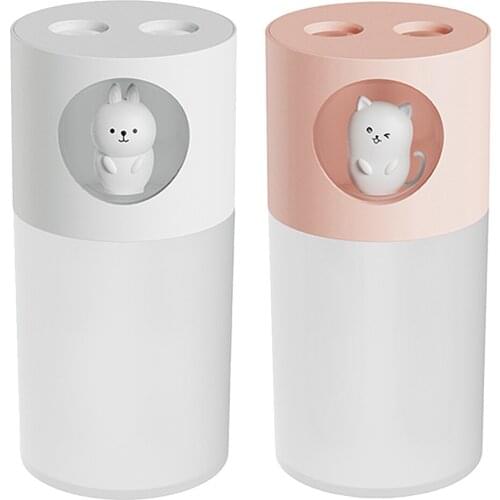 270ml Ultrasonic Small Car Air Humidifier Night Light for Office