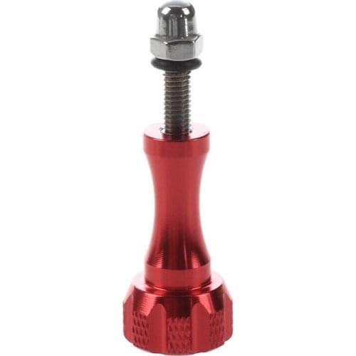 3x Aluminium alloy Knob Thumb Screw Mount accessories, for gopro hero 5 4 3 sjcam sj4000 sj5000 SJ6 m10 h9 h3 c30, Red