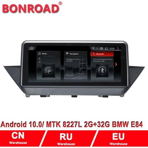 Bonroad Car Radio Multimedia Player Android 10 For BMW X1 E84 CIC 2009-2015 GPS Navigation Audio Screen Head Unit Stereo Carplay