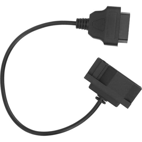 Car battery comprobador baterias automovil 40cm/15.7in 7‑Pin OBD1 to OBD2 OBDII 16‑Pin Diagnostic Scanner Adapter Cable