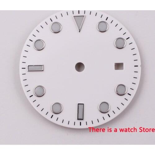 28.5mm watch dials fit ETA 2836 2824 Mingzhu dg2813,DG3804 movement mens watch Watch Accessories