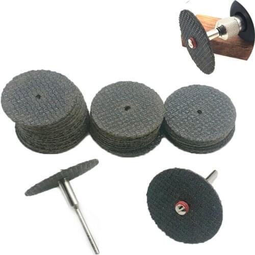 YEODA 32PCS Dremel Accessories For rotary tools Cutting Disc For Grinders Fiberglass Reinforced Cut Off Wheel Disc Dremel TooL