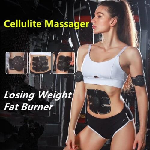 Eletric Muscle Stimulator Body Massager Slimming Cellulite Massager EMS Muscle Stimulator Massage Electric Abs Abdominal Massage