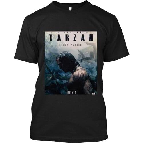LIQRTUGEHI Alexander Skarsgard Signed Autographed Legend of Tarzan T Shirt Gift Tee for Men Women