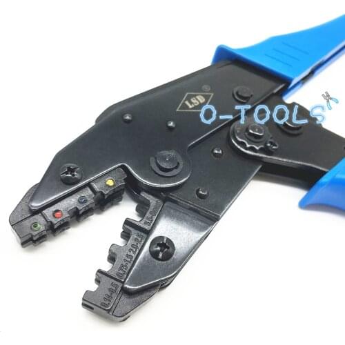 Cable crimping tools for pre-insulated terminals and heat shrink butt wire connectors 0.14-6mm² LS-04C multi crimper tool pliers