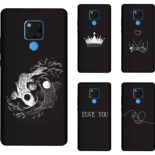 Soft Silicone TPU 7.2 inches For Huawei Mate 20 X EVR-L29 Case Cover Painting Matte Cases For Huawei Mate 20X 5G EVR-N29 Funda