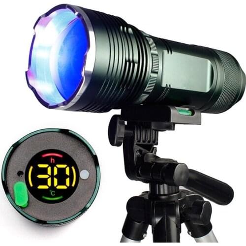 By DHL10PCS F25 Blue White Yellow Purple Four Light Source Fishing Lamp 12 Files Rechargeable Night Fishing Lamp