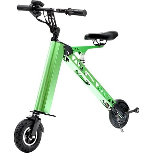 Folding Electric Bicycle Lithium Battery Portable Adult Substitute Car Mini Substitute Battery Car Electric Scooter