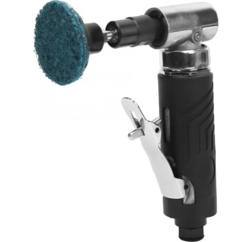 Pneumatic 90 Degree Angle Grinder 1/4in BSP Air Grinding Machine 20000rpm Glass Stone Craft Pneumatic Engraving Polishing Tools
