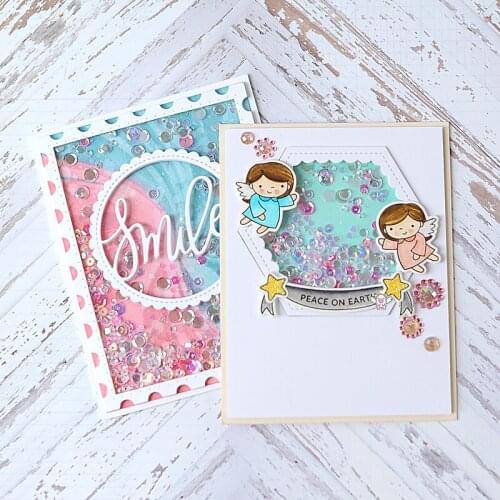 Smile letter ring Metal Cutting Dies Stencils DIY Scrapbooking Paper/photo Cards Embossing Dies